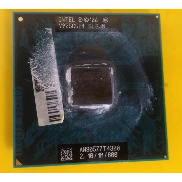 Intel Core 2 Duo 筆電 CPU T3200 T4300 T4500 T2390 Celeron M540-細節圖5