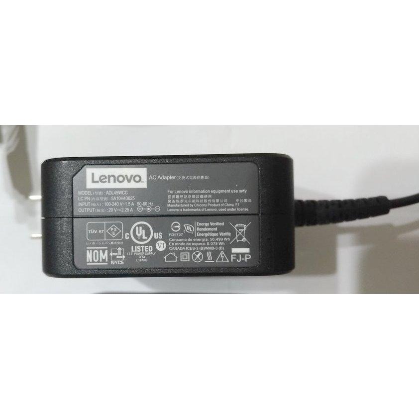 Lenovo 聯想 原廠 ADL45WCC 方型 電源線 變壓器 20V 2.25A 45W 孔徑 4.0mm*1.7-細節圖3