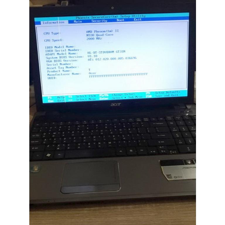 【零件機】ACER 宏碁 5553G (ZR8A) 筆電 報帳機 瑕疵機 零件機 故障機 詳閱說明-細節圖4