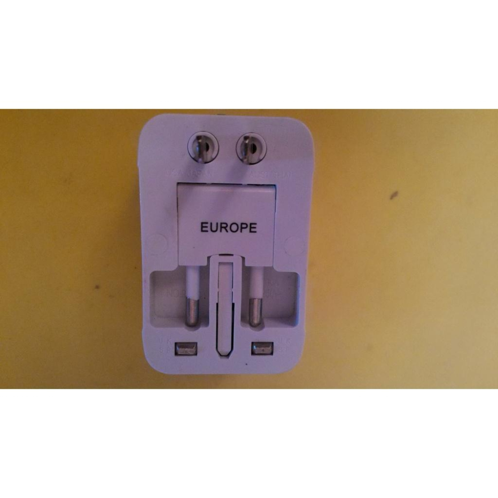 全球國際 通用 旅遊 萬能 插座 二腳 轉 三腳 英規 美澳規 歐規 轉換 插頭-細節圖2