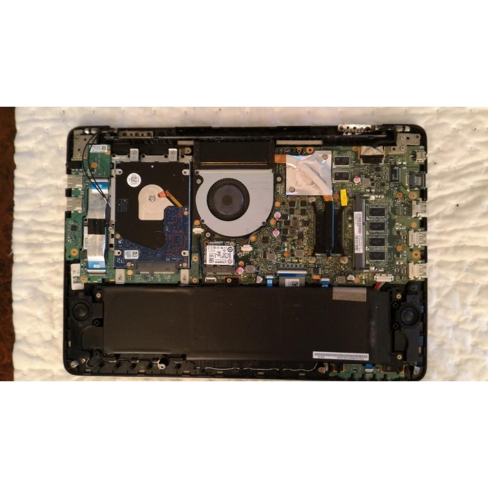 【勿下標】【拆賣 】ASUS K401U 筆電 外殼 USB板 啦叭 散熱風扇 硬碟架 音源板 轉軸 觸控板 詳閱說明-細節圖2
