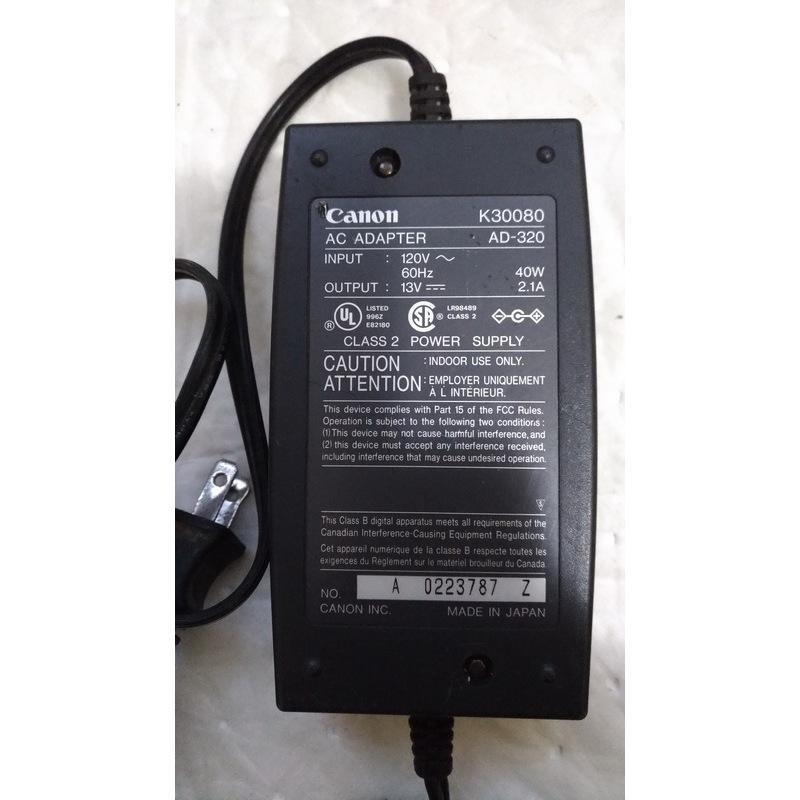 Canon K30080 AD-320 13V 2.1A 原廠 變壓器 充電線 電源線-細節圖2