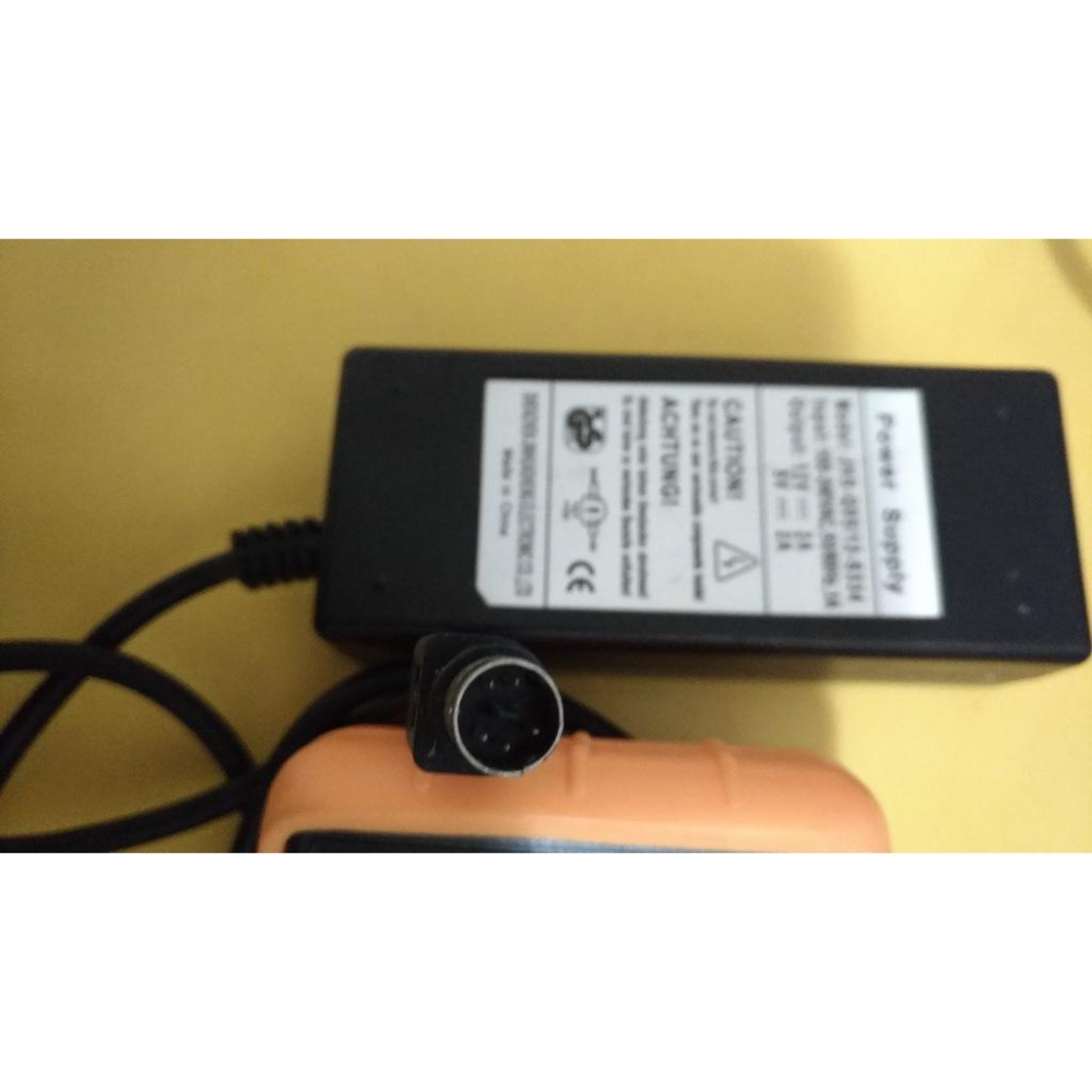 6 針 圓頭 電源供應器 JHS-Q05/12-S334 12V 5V 2A 變壓器 電源線 附電源線-細節圖2