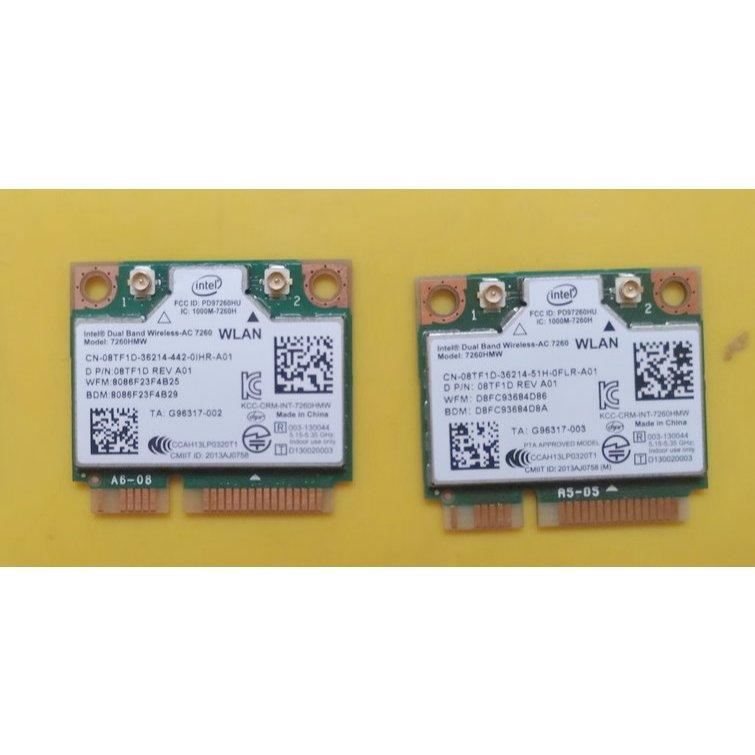筆電用 Intel AC 7260 HMW mini PCI-E 藍芽4.0 無線網路卡 WLAN-細節圖3