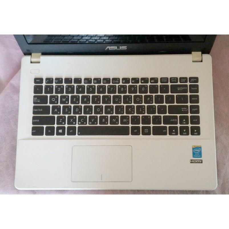 ASUS 華碩 白色 X451C X451CA 筆電 殺肉機 零件機 詳閱說明 外殼 液晶 主機板 啦叭-細節圖2