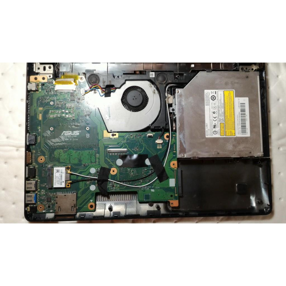 ASUS 華碩 白色 X451C X451CA 筆電 殺肉機 零件機 詳閱說明 外殼 液晶 主機板 啦叭-細節圖4