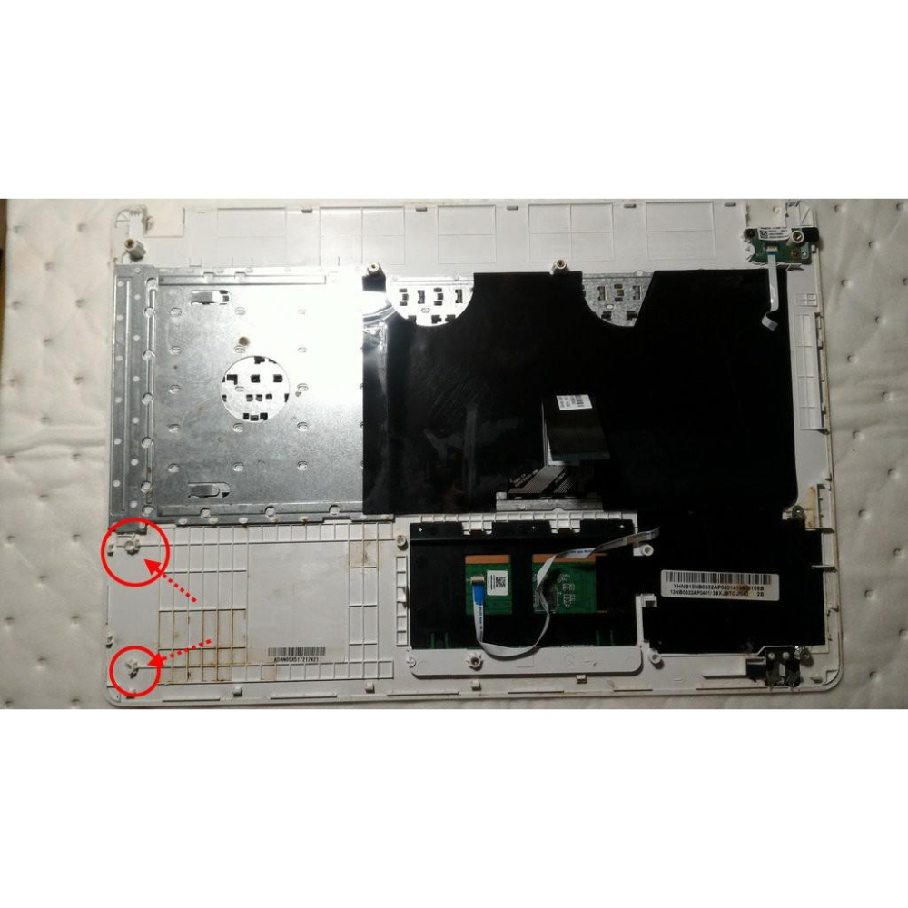 ASUS 華碩 白色 X451C X451CA 筆電 殺肉機 零件機 詳閱說明 外殼 液晶 主機板 啦叭-細節圖7