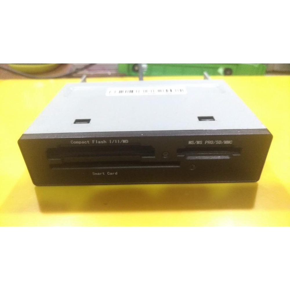 3.5吋 前置面板 多合一內建式讀卡機  SD MMC MS XD CF MD Smart Card-細節圖3
