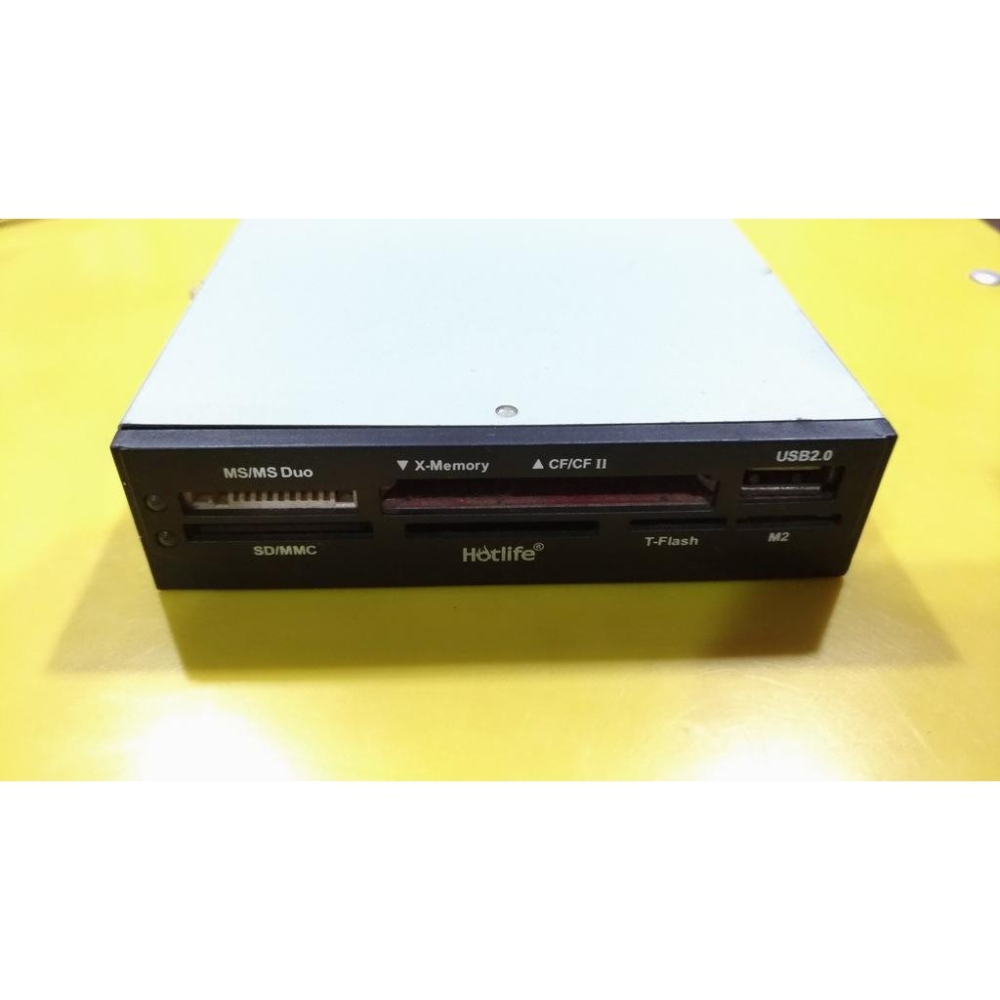 3.5吋 前置面板 多合一內建式讀卡機  SD MMC MS XD CF MD Smart Card-細節圖6