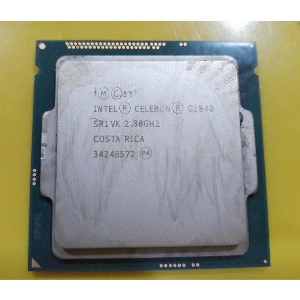 CPU Intel G1840 1150腳位 2手良品-細節圖2