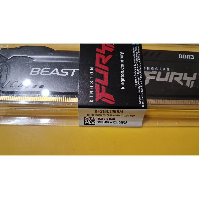 [全新] DDR3 8G 4G 金士頓 Kingston 十銓 Team 桌機 記憶體 RAM-規格圖4