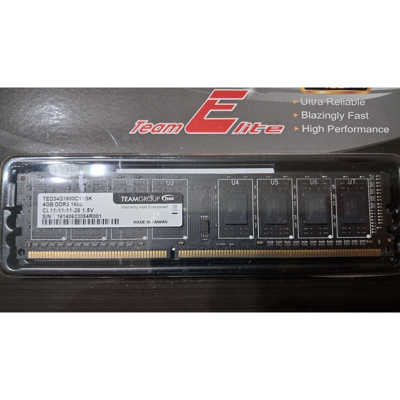 [全新] DDR3 8G 4G 金士頓 Kingston 十銓 Team 桌機 記憶體 RAM-規格圖4