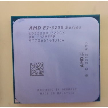 AMD E2-3200 FM1 腳位 CPU 二手良品 內建顯示 E2 3200-細節圖2