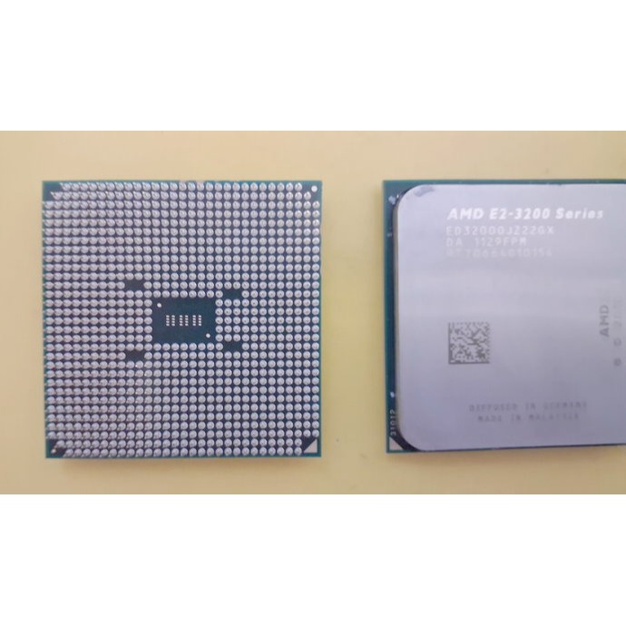 AMD E2-3200 FM1 腳位 CPU 二手良品 內建顯示 E2 3200-細節圖3