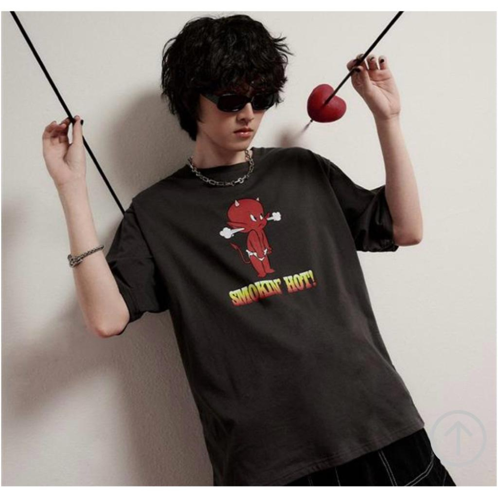 全新 吊牌未拆 Casper hot stuff 短袖 t-shirt-細節圖3