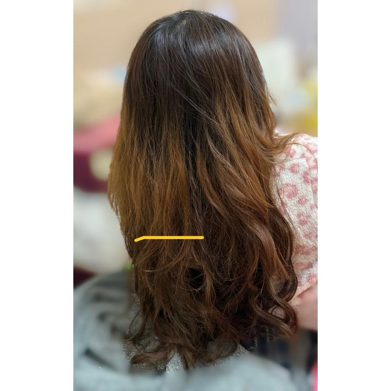 中長髮 捲髮 波浪假髮片 墊髮片 蓬鬆 頭頂 水波紋假髮片 兩側増髮量 髮根隱形 捲髮片 淺棕色-細節圖7