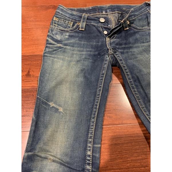 Levi’s 925 刷色刷破 牛仔褲 小直筒 復古-細節圖8