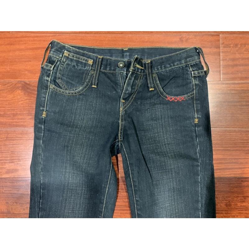 Levi’s 特殊款 限量 少見 小直筒 刺繡XXXX-細節圖2