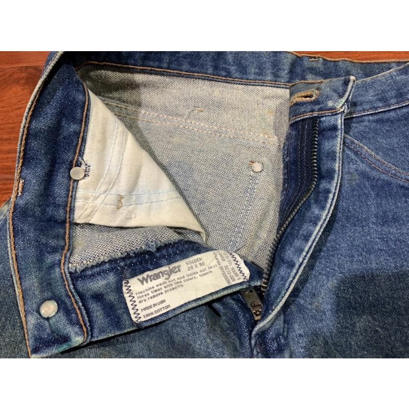 wrangler 牛仔褲 老褲 二手 古董褲 垮褲 寬褲 滑板-細節圖8