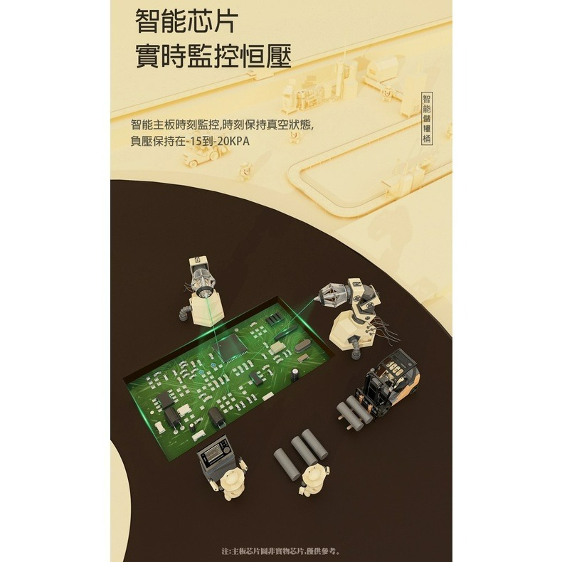 『來人客』 博的 智能真空寵物小糧倉 寵物桶 真空桶 7L 12L 真空機 飼料桶 密封桶 防潮箱-細節圖3