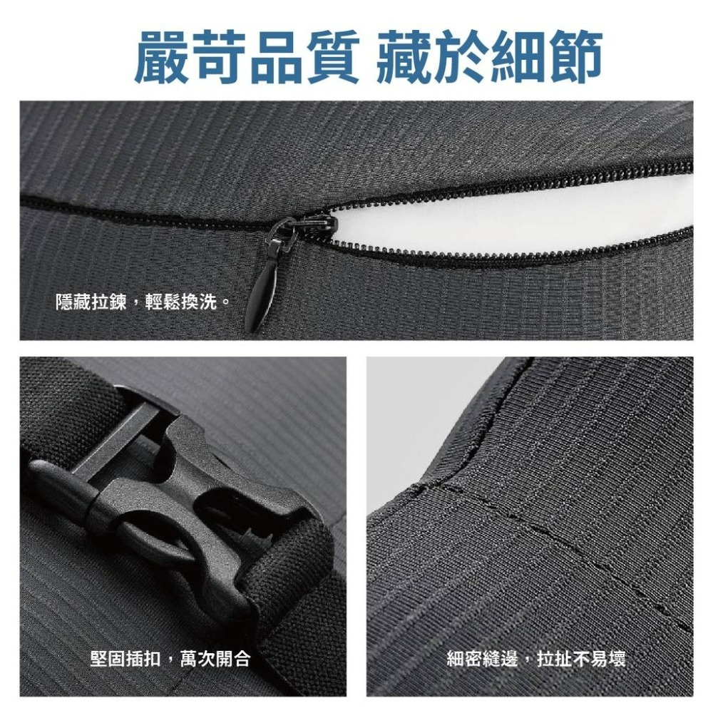 『來人客』 倍思 懸浮倉冰枕套裝 汽車腰枕 汽車枕頭 汽車靠枕 車用靠墊 椅背墊 車用靠枕 頭枕-細節圖7