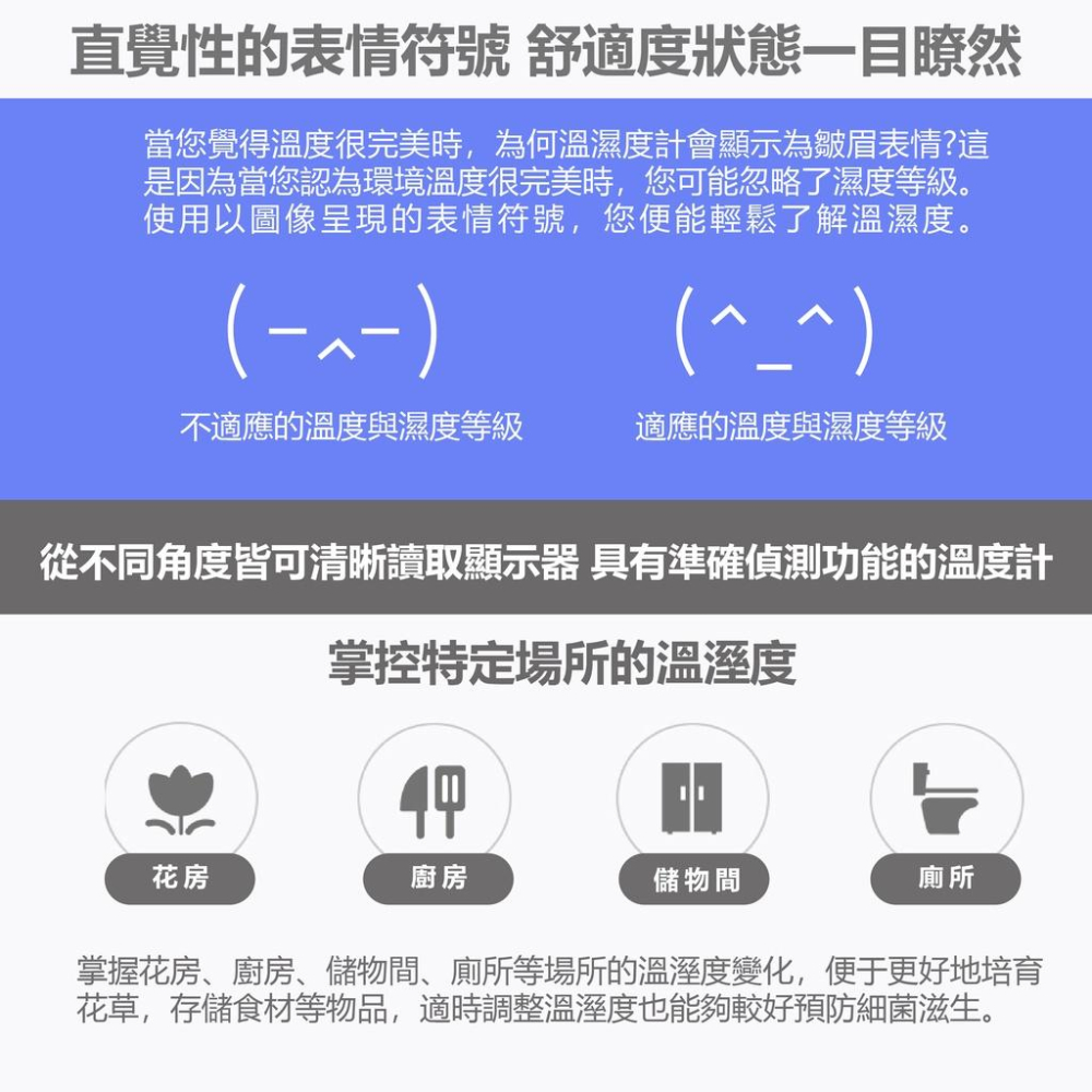 『來人客』 小米 Xiaomi 電子溫濕度計 Pro 溫度計 溼度計 藍牙 溫濕度計 溼度計-細節圖3