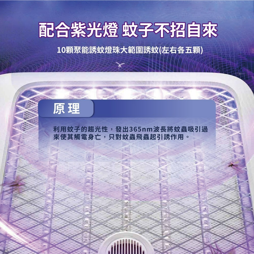 『來人客』 小米有品 質零 強效滅蚊屋 K5 Lite 智能光控 全屋滅蚊 滅蚊燈 捕蚊燈  K6 K5 壁掛 捕蚊-細節圖4