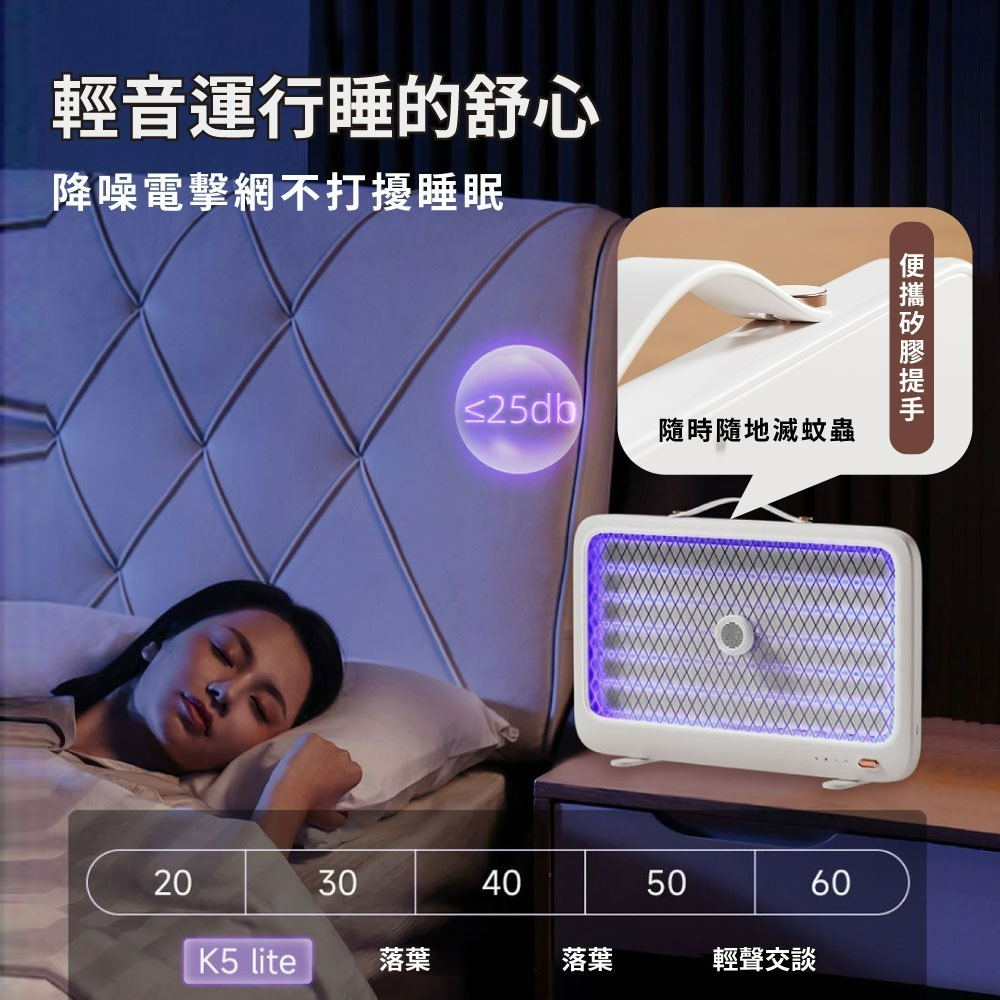 『來人客』 小米有品 質零 強效滅蚊屋 K5 Lite 智能光控 全屋滅蚊 滅蚊燈 捕蚊燈  K6 K5 壁掛 捕蚊-細節圖6