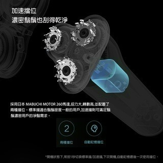 『來人客』 小米 米家電動刮鬍刀 S500 電動刮鬍刀 剃鬚刀 刮鬍刀 米家 有品 刀頭 防水-細節圖4
