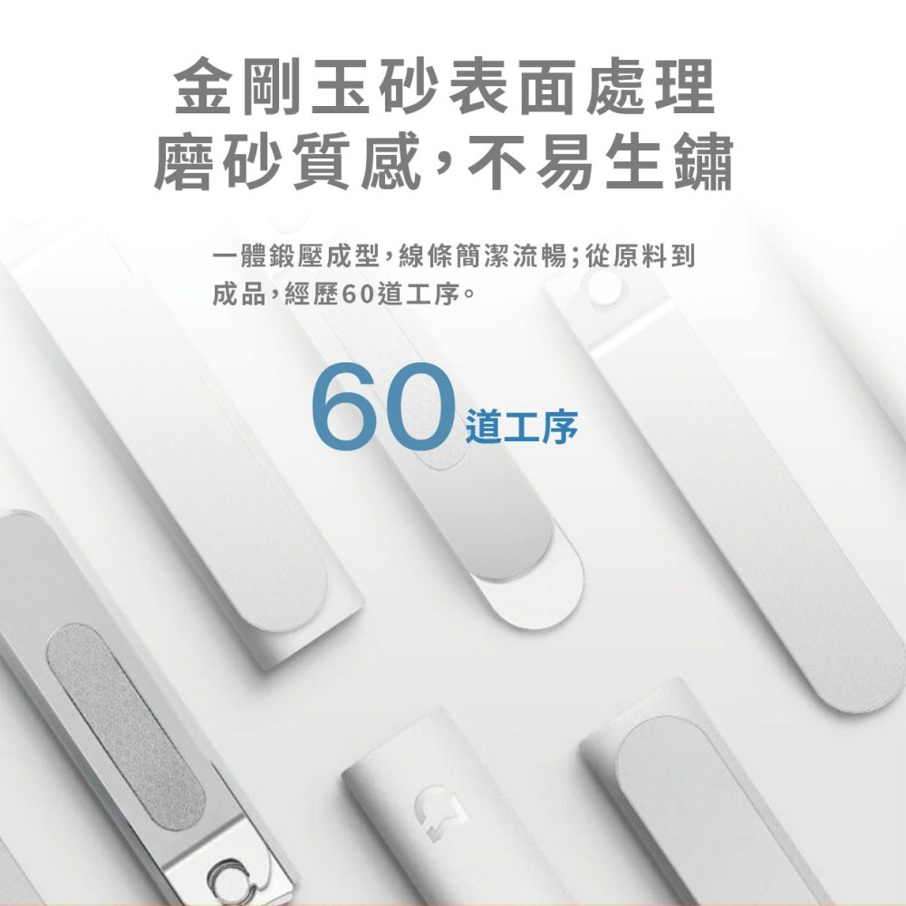 『來人客』 小米 防飛濺指甲刀 指甲剪 修甲刀 磨甲刀 美甲 指甲 不鏽鋼-細節圖3