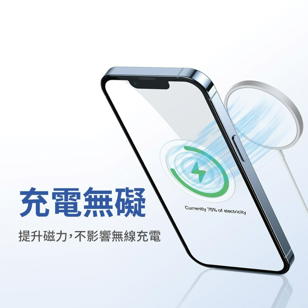 『來人客』 倍思 磁環系列 金屬引磁片 iPhone磁環 Magsafe 磁吸貼 引磁貼 強磁貼 磁吸貼 引磁鐵環-細節圖5