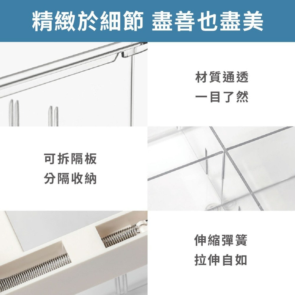 『來人客』 米屋納 抽屜式冰箱收納盒 冰箱收納 冰箱抽屜 收納抽屜 冰箱收納盒 冰箱雞蛋架 冰箱保鮮盒-細節圖6