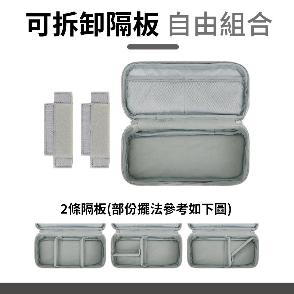 『來人客』 包納 充氣寶收納包 收納包 配件收納 充電頭 防撞包 3C包 整理包 萬用收納-細節圖3