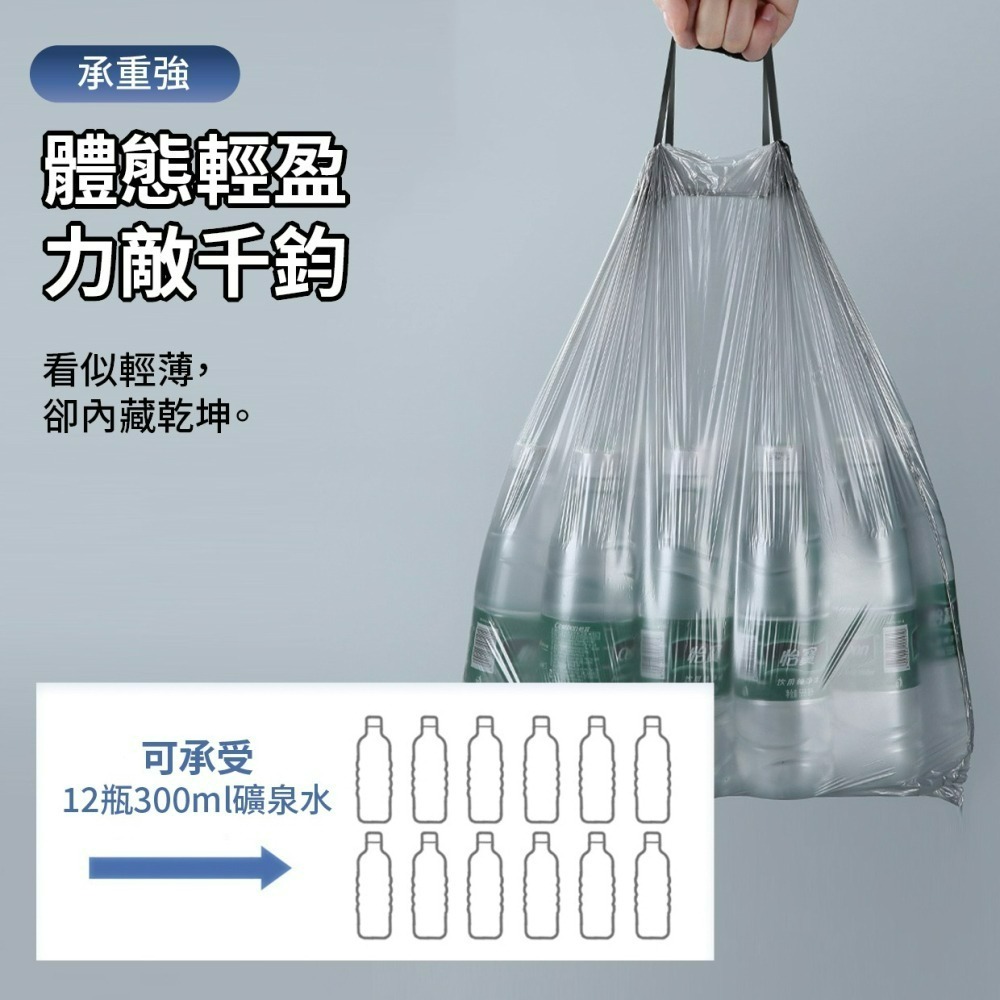 『來人客』 ecoco 抽取式盒裝垃圾袋 垃圾袋 廚房垃圾袋 袋子 抽繩款 提繩垃圾袋-細節圖2