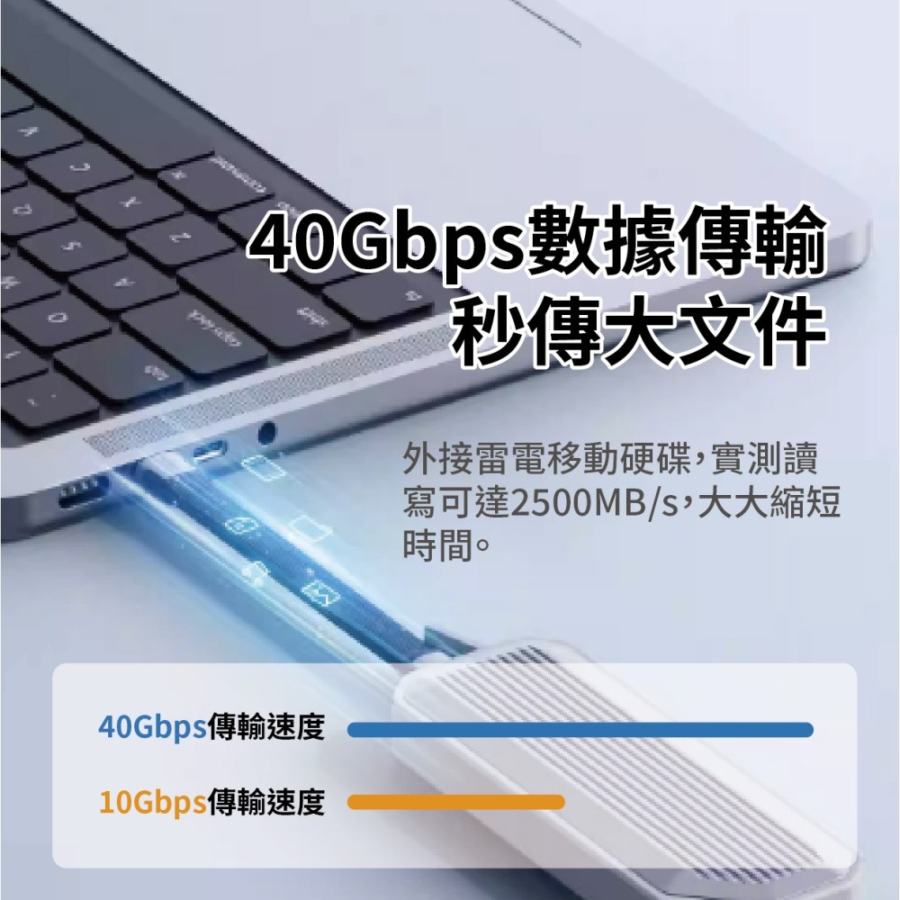 『來人客』 小米有品  海備思 Type-C連接線 短線 240W 快充線 8K 60Hz 傳輸線 充電線-細節圖3