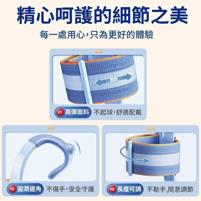 『來人客』 貓太子 防勾腕握筆矯正器 握筆姿勢矯正 兒童拿控筆訓練神器 防內勾 固定器 勾腕矯正器 握筆器 握筆練習器-細節圖7