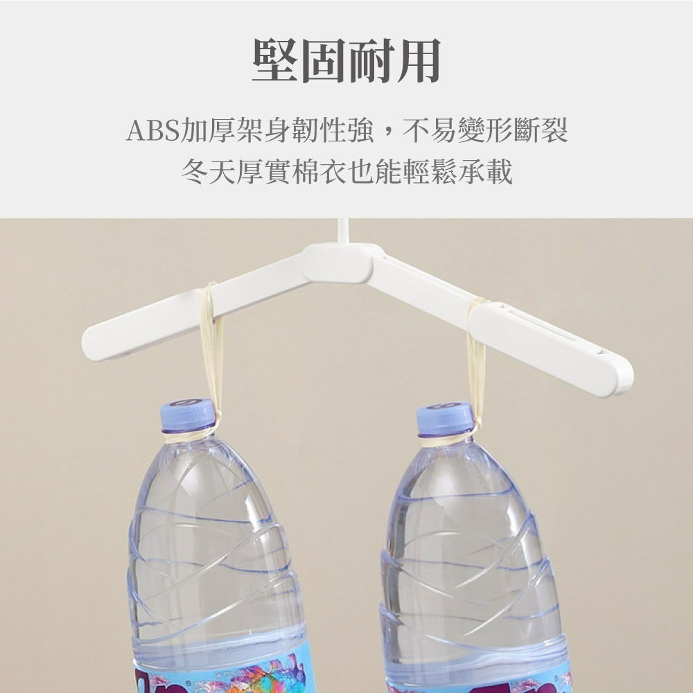 『來人客』 GONQIN 躬親 旅行折疊衣架 摺疊旅行衣架 衣架 折疊衣架 收納衣架 可折疊行李衣架 曬衣架 曬雨衣-細節圖6