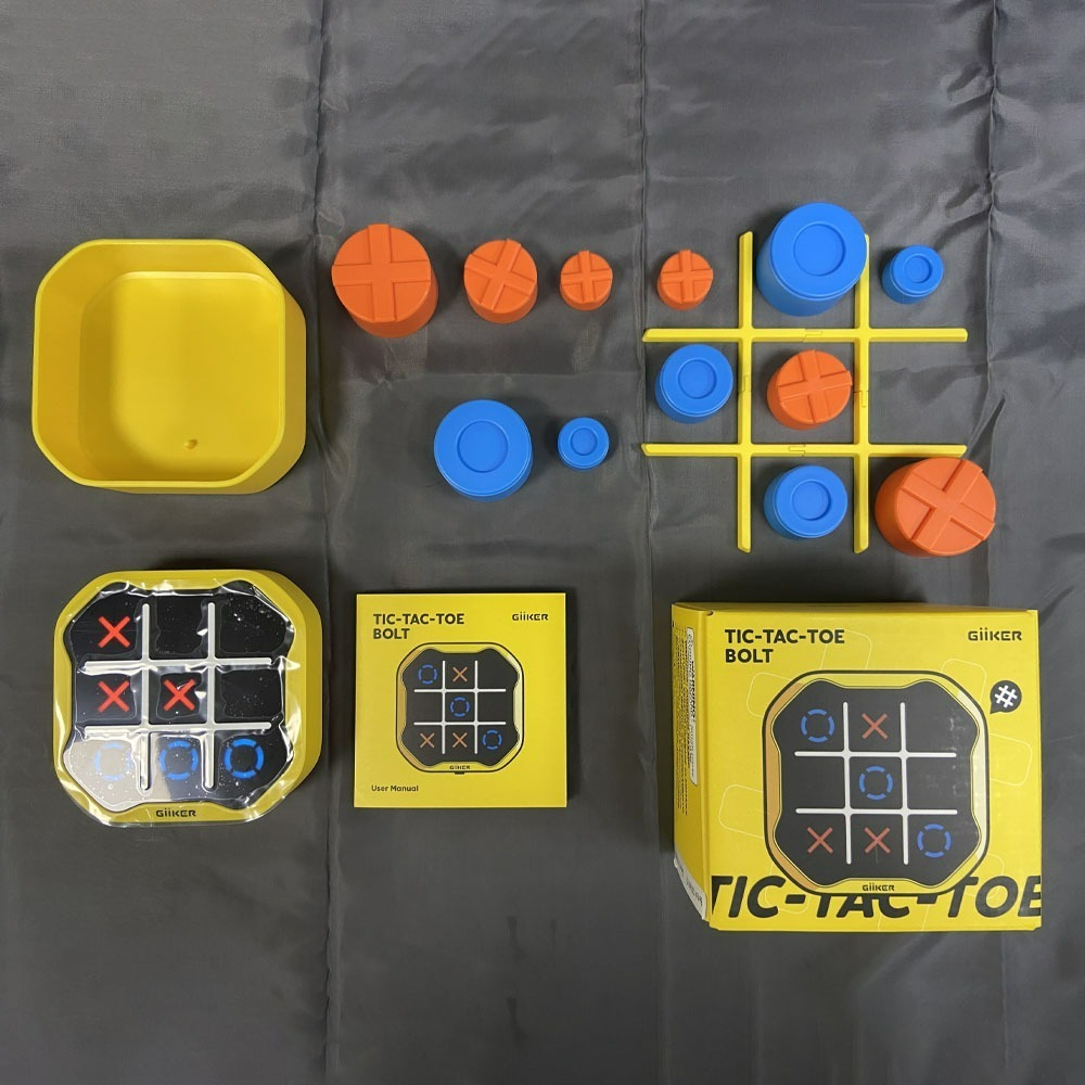 『來人客』 小米有品 GiiKer 計客超級井字棋 井字棋 益智XO棋 井字遊戲 九宮格 三連井字 思維鍛鍊 桌遊-細節圖3