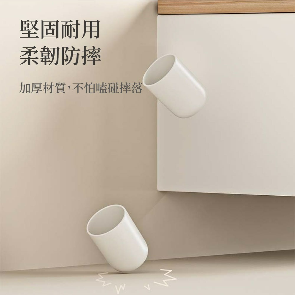 『來人客』 GONQIN 躬親 簡約漱口杯 壁掛式漱口杯 牙刷置物架 牙刷架 漱口杯收納 洗漱用杯架 浴室收納-細節圖4