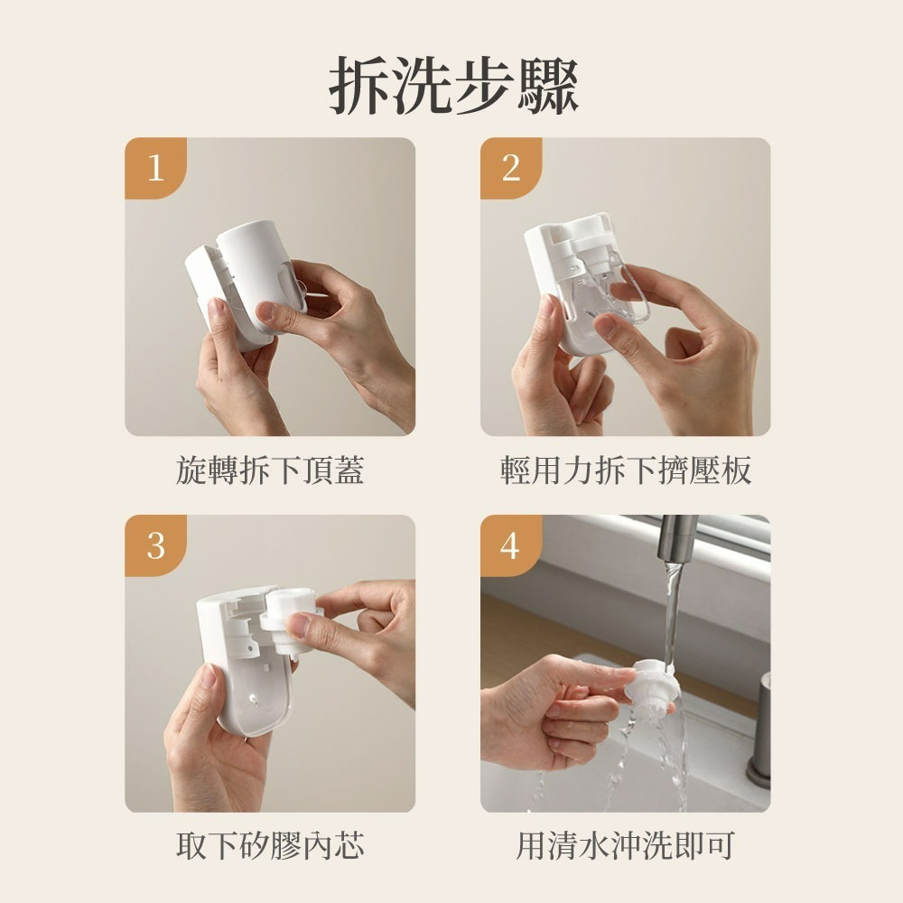 『來人客』 GONQIN 躬親 簡約擠牙膏器 帶蓋擠牙膏器 防塵牙膏器 擠牙膏 自動擠牙膏 牙膏掛架 擠牙膏器-細節圖6