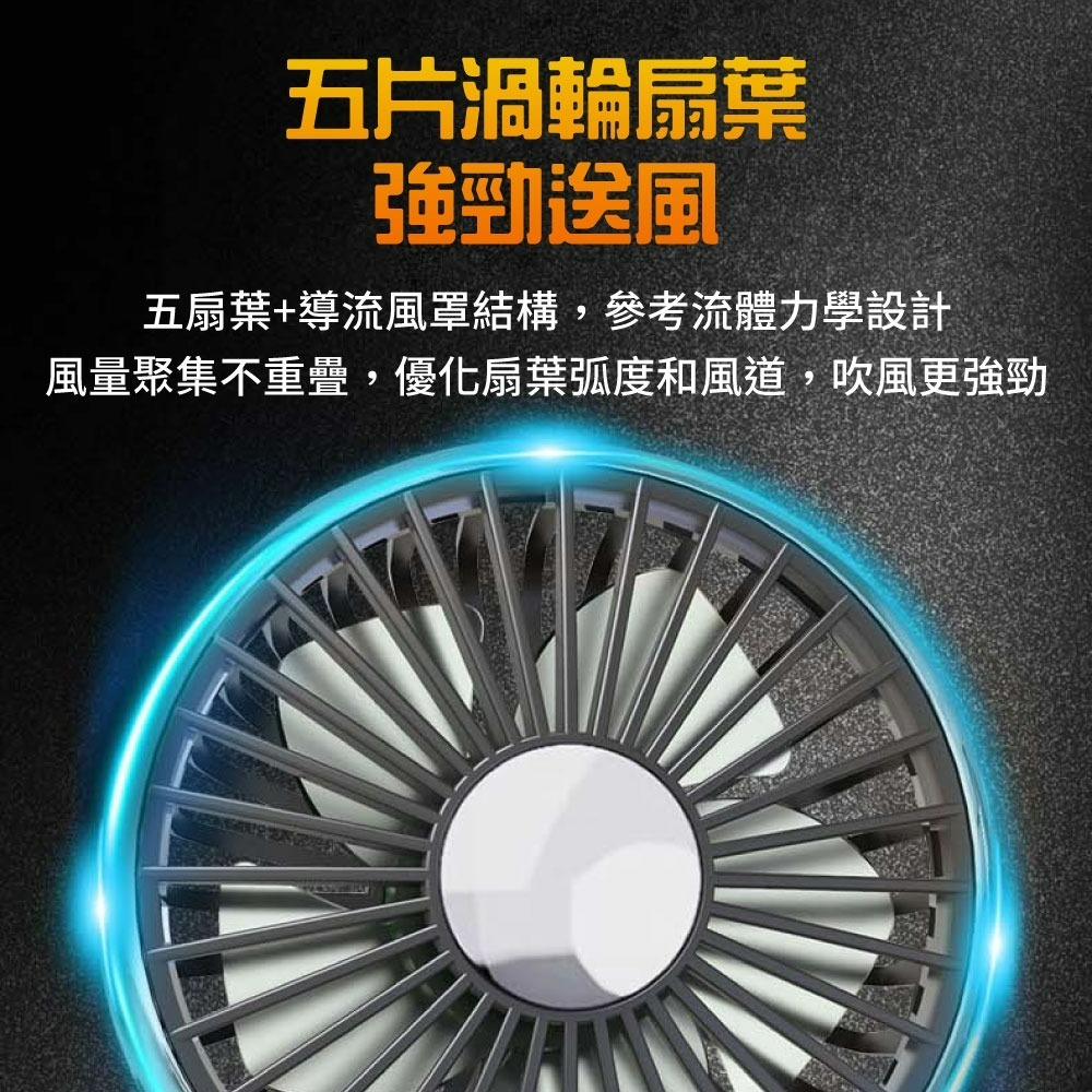 『來人客』 F310 雙頭軟管車載風扇 車載風扇 USB風扇 汽車風扇 車用風扇 後座風扇  車用-細節圖2