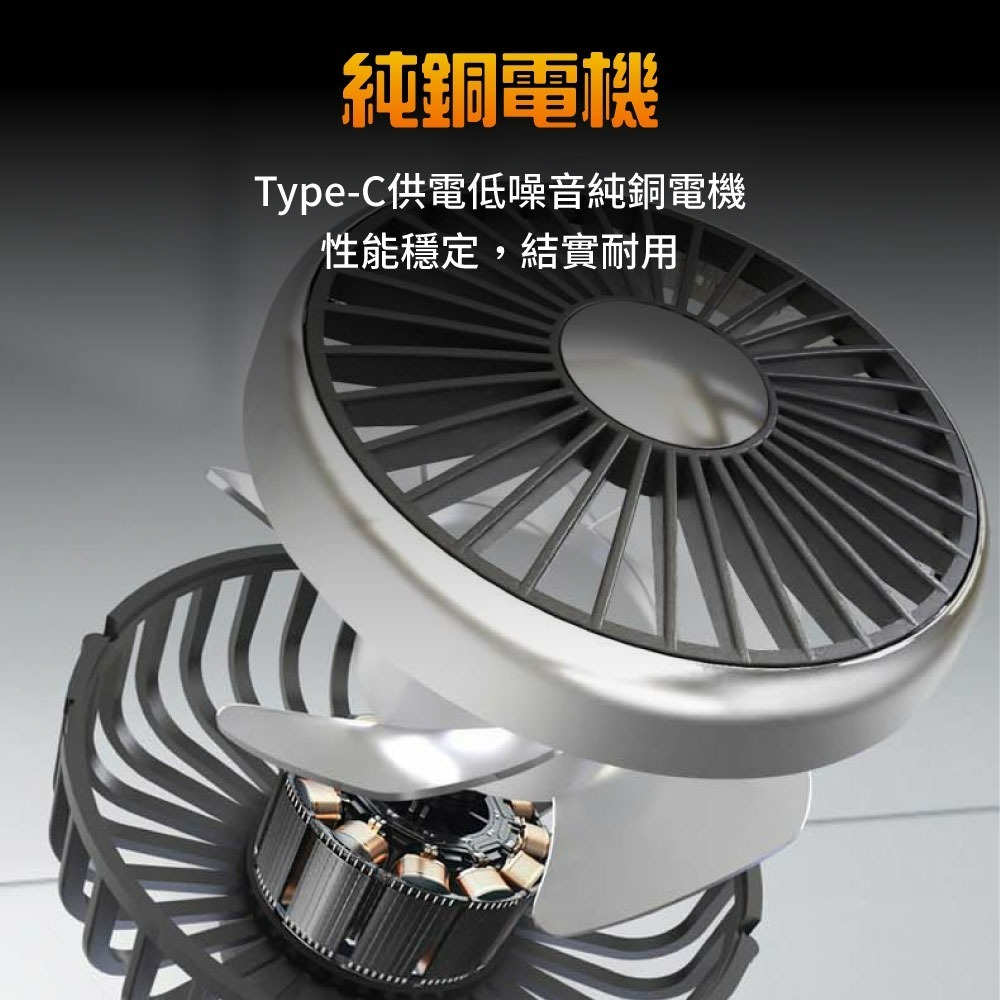 『來人客』 F310 雙頭軟管車載風扇 車載風扇 USB風扇 汽車風扇 車用風扇 後座風扇  車用-細節圖3