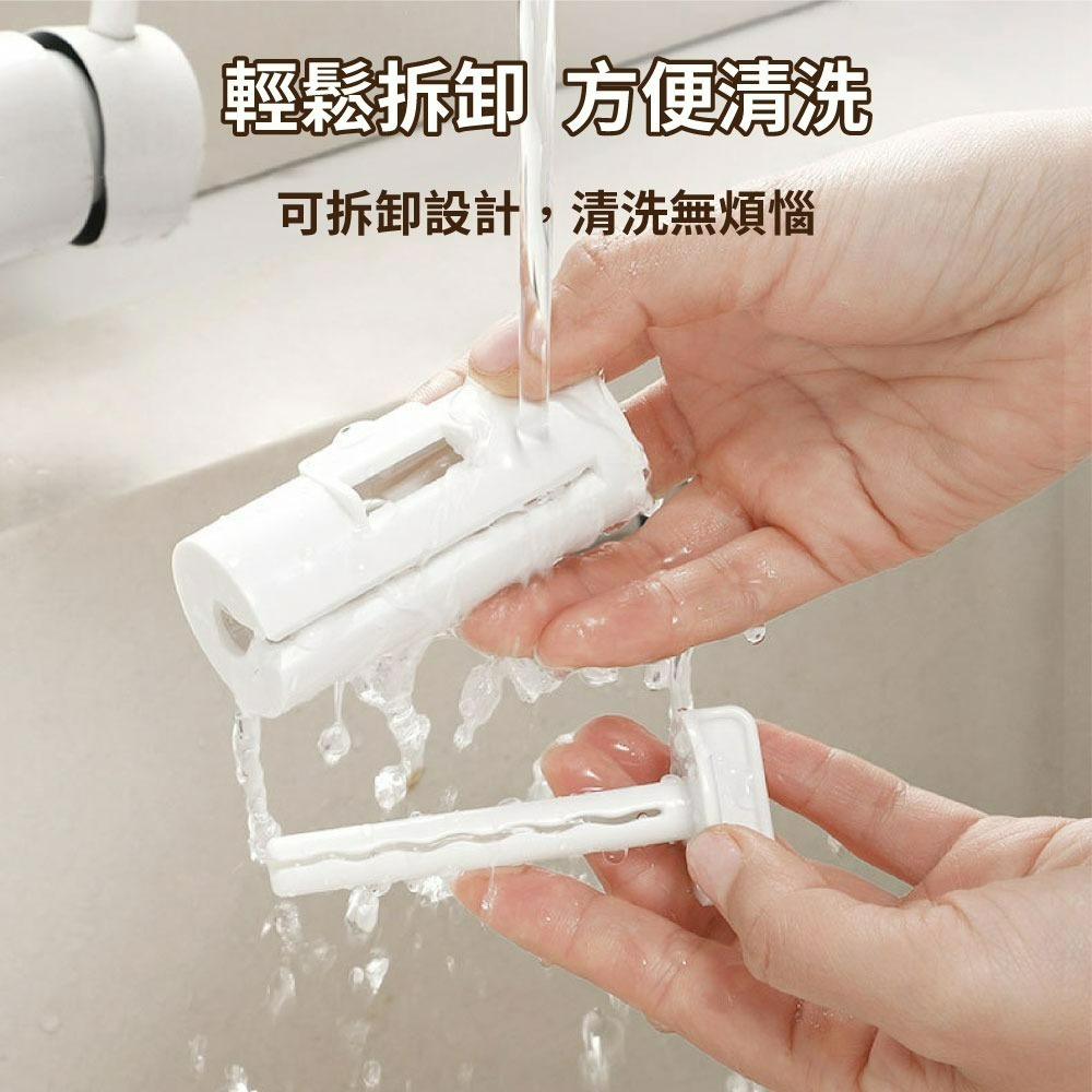 『來人客』 GONQIN 躬親 簡約壁掛式擠牙膏器 擠牙膏神器 發條擠膏器 擠牙膏 擠壓器 擠洗面乳-細節圖6