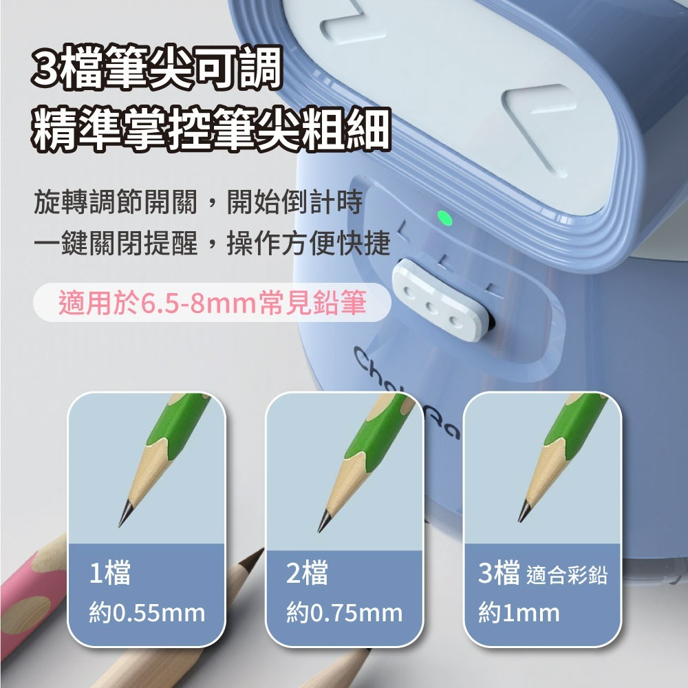 『來人客』 Chat Rabbit 全自動削鉛筆 機器人二代 削鉛筆機 自動削鉛筆 電動削鉛筆機 削鉛筆 削筆機-細節圖4