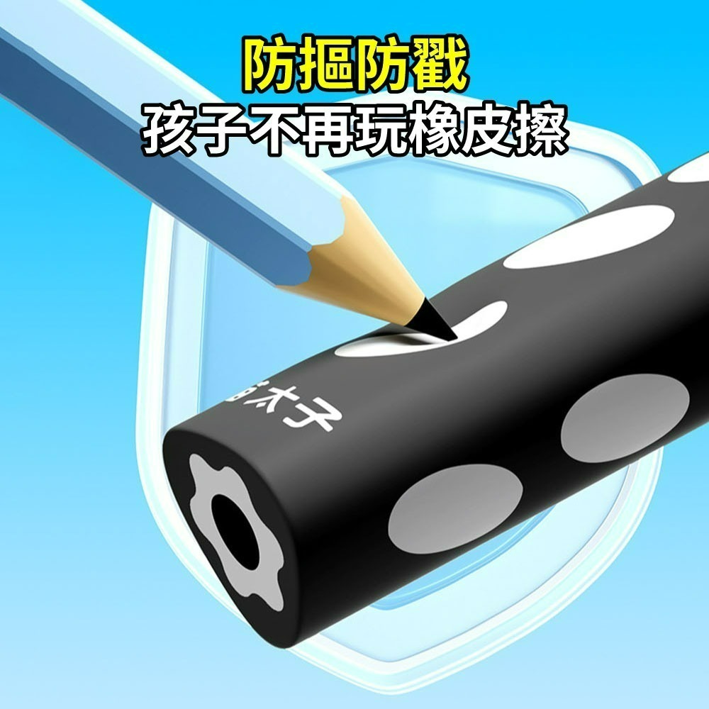 『來人客』 貓太子 鉛筆造型橡皮擦 造型橡皮擦 無痕不掉屑 無毒橡皮擦 柔軟不留痕橡皮擦 筆型橡皮擦 鉛筆擦布-細節圖7