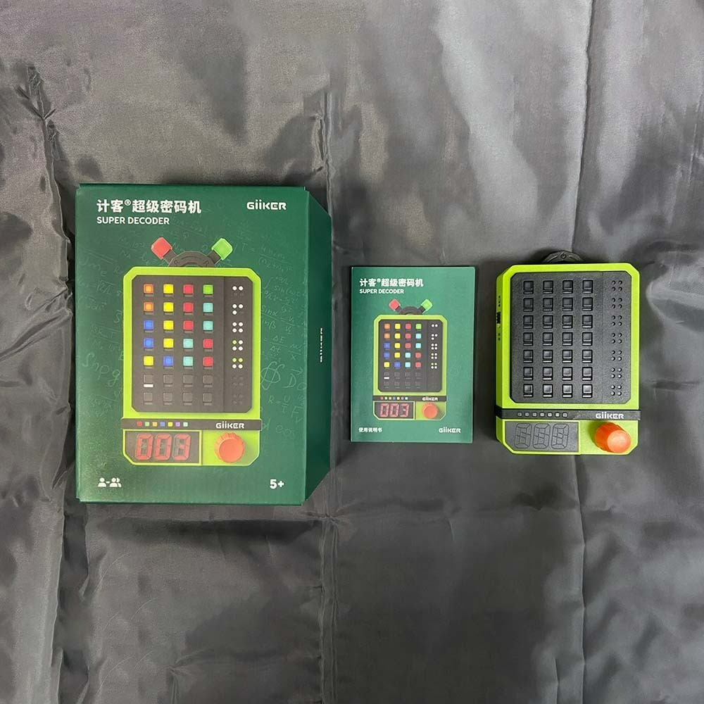 『來人客』 小米有品 Giiker 計客超級密碼機 邏輯推理 益智遊戲 解碼遊戲 專注力 邏輯思維 兒童禮物-細節圖3