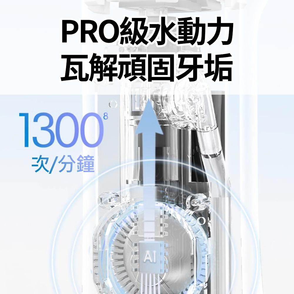 『來人客』素士 soocas 沖牙器 W3 Pro 電動沖牙機 清潔口腔 便攜式沖牙器 附噴嘴 洗牙機 牙套沖牙器-細節圖5