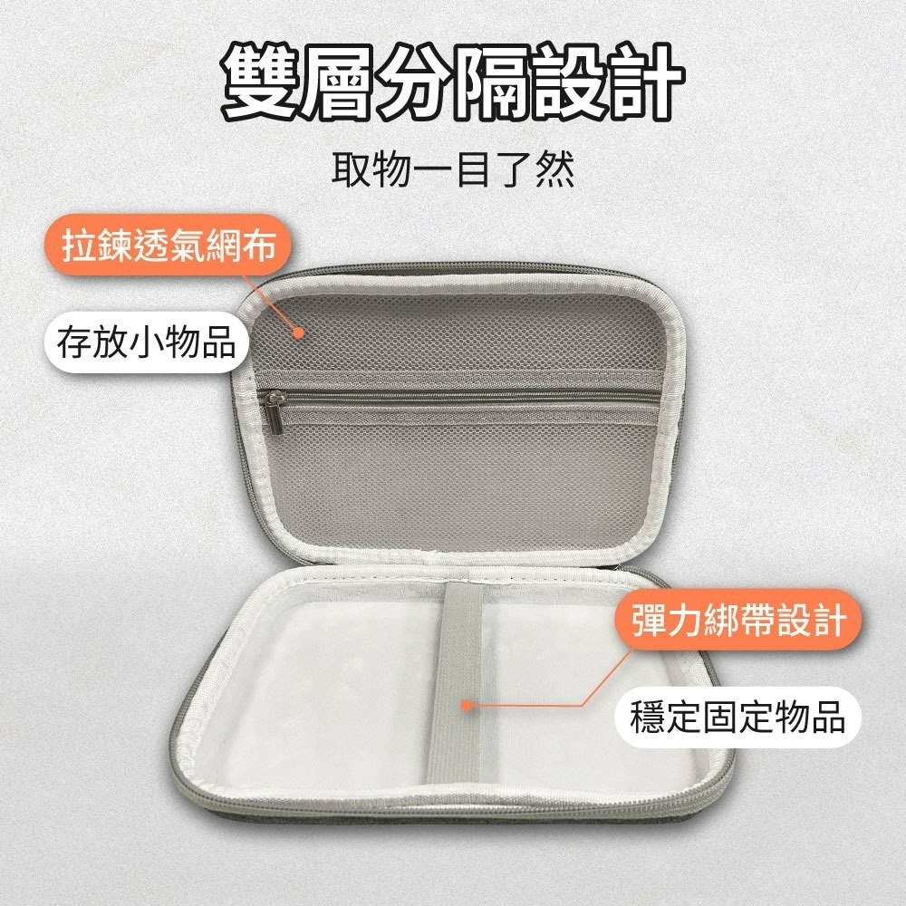 『來人客』 3C硬殼收納包 EVA收納包 適用計客超級積木 華容道 華容道PRO 收納包 收納盒 防撞包 配件包-細節圖3