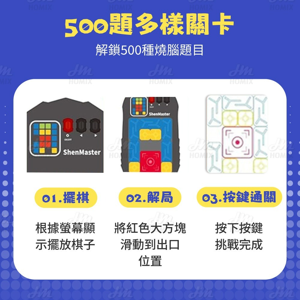 『來人客』 神馬先生 Shen Master 華容道大作戰 華容道 益智遊戲 超級華容道 滑動拼圖 磁性玩具-細節圖5