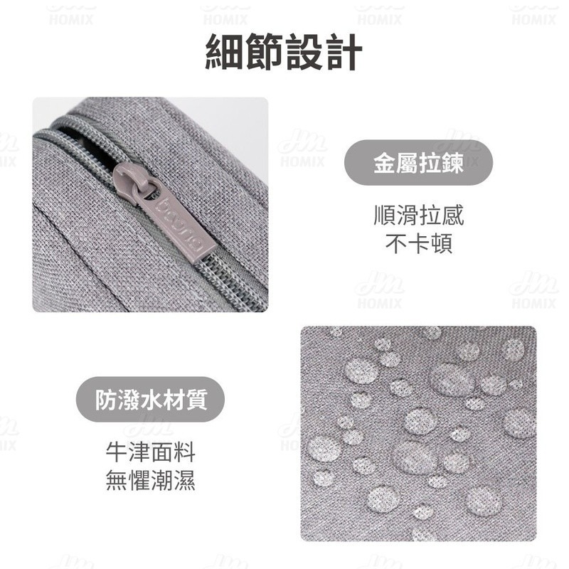 『來人客』 包納 配件收納包 3C收納包 收納包 萬用包 線材收納 數據配件 整理包 防磨包 防水收納包-細節圖6